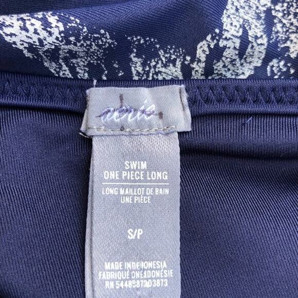 aerie Navy Blue Silver Stars Swimsuit - Picture 8 of 9